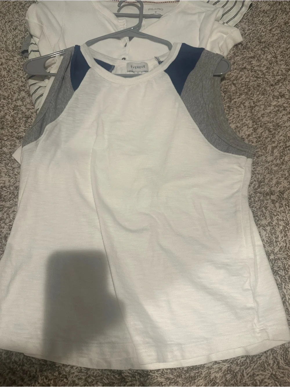 Lot of Evereve, Pilcro, Madewell & Z Supply tees (Striped and Colorblock Styles) - Picture 2 of 8